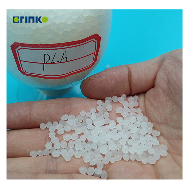 Fabricante de gránulos de plástico PLA de material transparente de pellets transparentes de resina de 25 kg