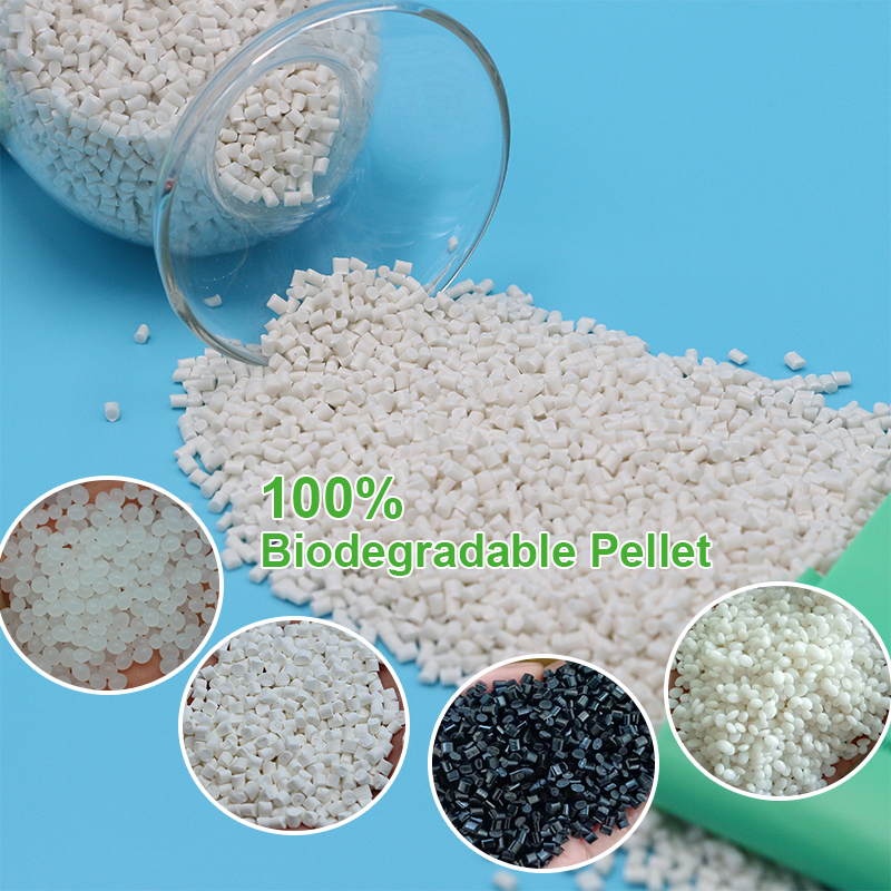 Fabricante de resina plástica Pla biodegradable de ácido poliláctico para fabricar productos plásticos