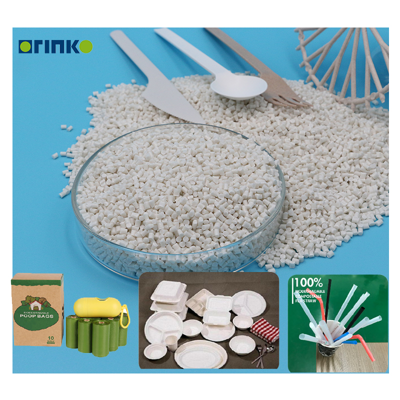 Material biodegradable natural con DIN Certco para cubiertos