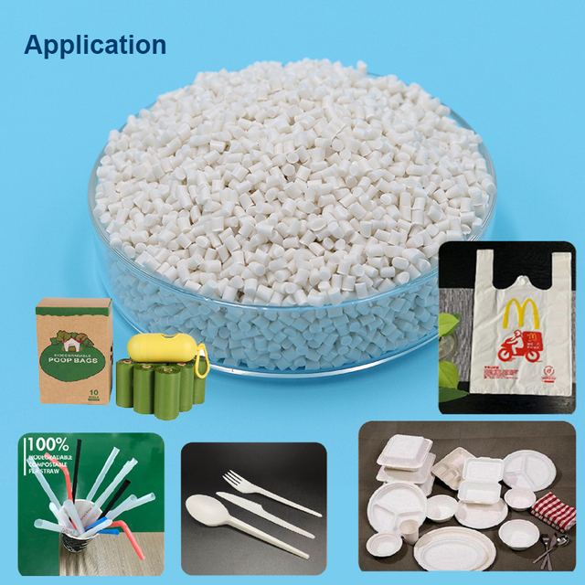 Pla puro biodegradable de los pellets y de los gránulos del mejor precio de la fábrica de Orinko 