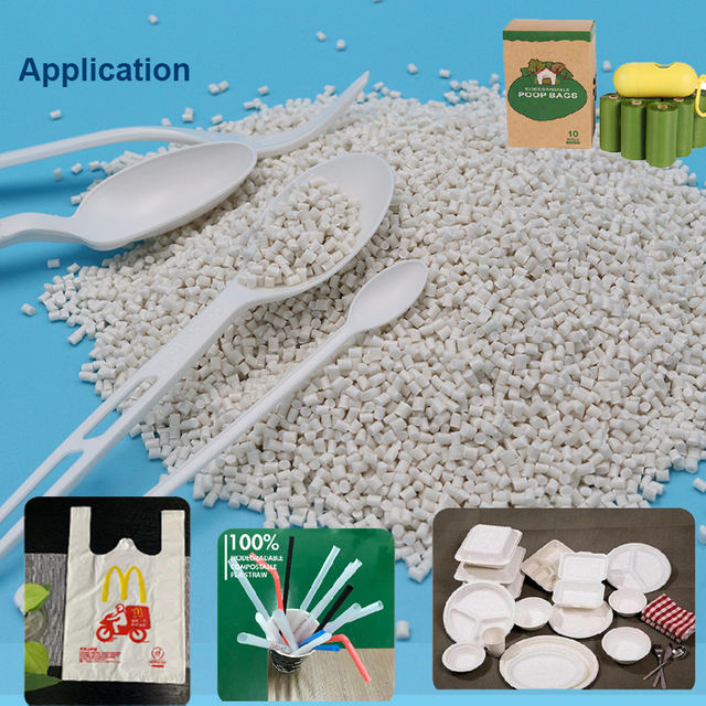 Material biodegradable ideal modificado para moldeo por soplado